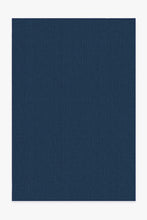 Load image into Gallery viewer, Outdoor Denim Solid Indigo Blue Rug
