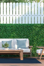 Load image into Gallery viewer, Outdoor Denim Solid Indigo Blue Rug
