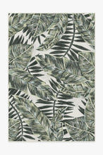 Load image into Gallery viewer, Outdoor Filifera Palm Green Rug
