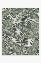 Load image into Gallery viewer, Outdoor Filifera Palm Green Rug
