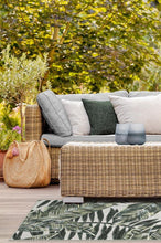 Load image into Gallery viewer, Outdoor Filifera Palm Green Rug
