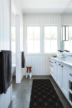Load image into Gallery viewer, Geometrix Black Rug
