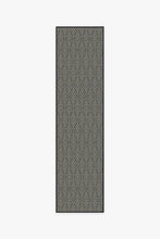 Load image into Gallery viewer, Outdoor Halo Diamond Black Rug
