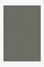 Load image into Gallery viewer, Outdoor Halo Diamond Black Rug

