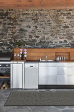 Load image into Gallery viewer, Outdoor Halo Diamond Black Rug
