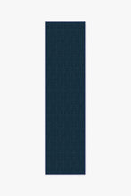 Load image into Gallery viewer, Outdoor Halo Diamond Navy Rug
