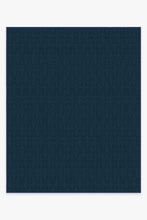 Load image into Gallery viewer, Outdoor Halo Diamond Navy Rug
