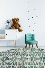 Load image into Gallery viewer, Hesperia Teal Rug
