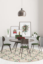 Load image into Gallery viewer, Holiday Lights Creme Rug
