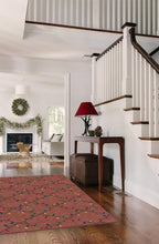 Load image into Gallery viewer, Holiday Lights Red Rug
