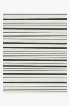 Load image into Gallery viewer, Hudson Stripe Black Rug
