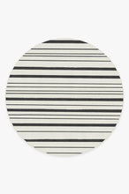 Load image into Gallery viewer, Hudson Stripe Black Rug
