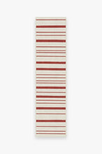 Load image into Gallery viewer, Hudson Stripe Red Rug
