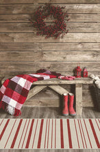 Load image into Gallery viewer, Hudson Stripe Red Rug
