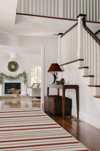 Load image into Gallery viewer, Hudson Stripe Red Rug
