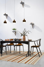 Load image into Gallery viewer, Hudson Stripe Rust Orange Rug
