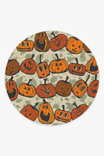 Load image into Gallery viewer, Jack O Lantern Orange Rug

