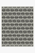 Load image into Gallery viewer, Outdoor Kumo Diamond Black Rug

