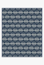 Load image into Gallery viewer, Outdoor Kumo Diamond Navy Rug
