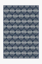 Load image into Gallery viewer, Outdoor Kumo Diamond Navy Rug
