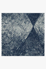 Load image into Gallery viewer, Outdoor Kumo Diamond Navy Rug
