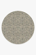 Load image into Gallery viewer, Lacis Damask Black &amp; Ivory Rug
