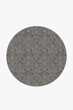 Load image into Gallery viewer, Lacis Damask Charcoal Rug

