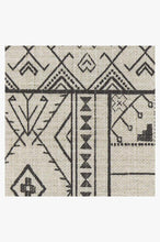 Load image into Gallery viewer, Leelu Black &amp; White Rug
