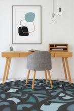 Load image into Gallery viewer, Lumen Blue Rug
