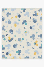 Load image into Gallery viewer, Mickey Polka Dots Slate Blue Rug
