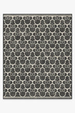 Load image into Gallery viewer, Minnie Trellis Black Rug
