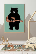 Load image into Gallery viewer, Monkey Mania Natural Rug
