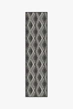 Load image into Gallery viewer, Outdoor Motus Diamond Black Rug

