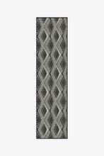 Load image into Gallery viewer, Outdoor Motus Diamond Black Rug
