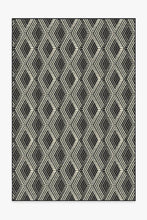Load image into Gallery viewer, Outdoor Motus Diamond Black Rug
