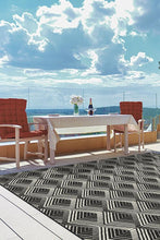 Load image into Gallery viewer, Outdoor Motus Diamond Black Rug
