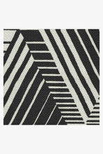Load image into Gallery viewer, Outdoor Motus Diamond Black Rug
