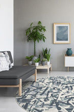 Load image into Gallery viewer, Scribe Slate Blue Rug
