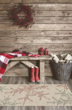 Load image into Gallery viewer, Snowflake Creme Rug
